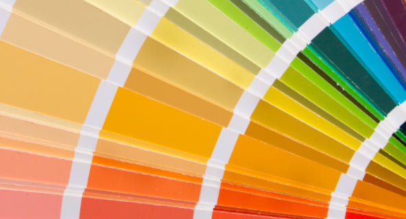 Farbfächer für Alpenkalk Pigmente