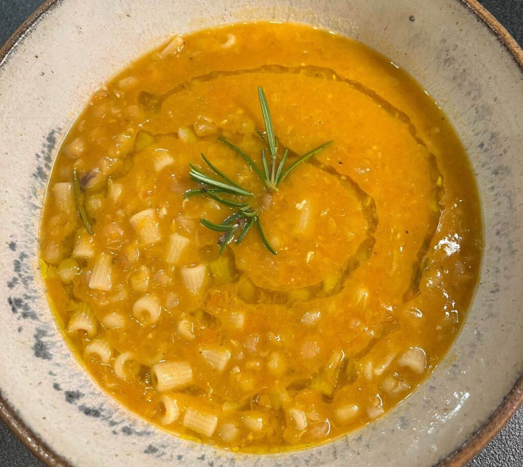 Cicerchie soup recipe
