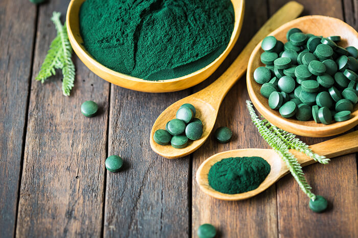 ricette con l'alga spirulina