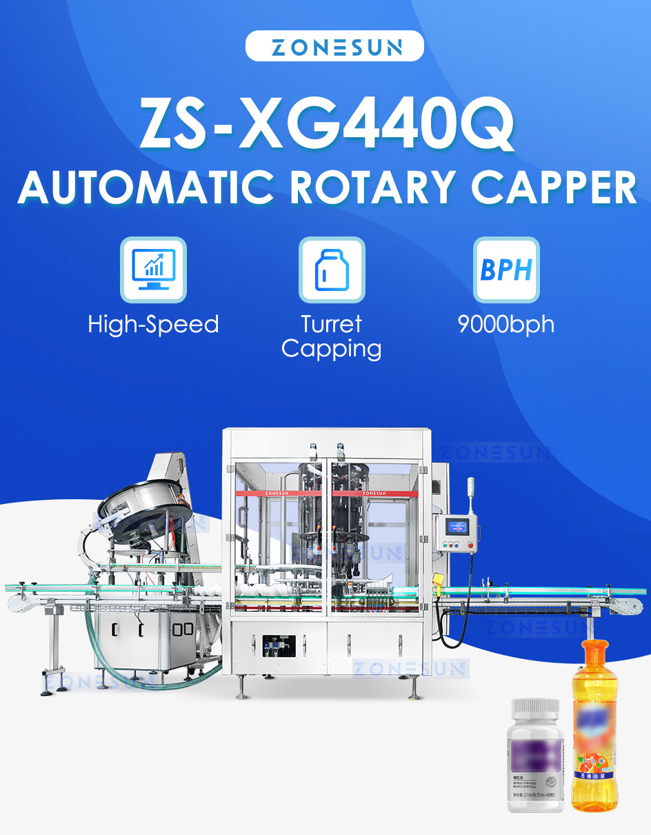 Zonesun ZS-XG440Q Rotary Capping Machine