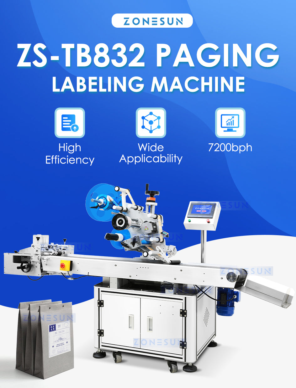 Zonesun ZS-TB832 Automatic Paging Labeling Machine