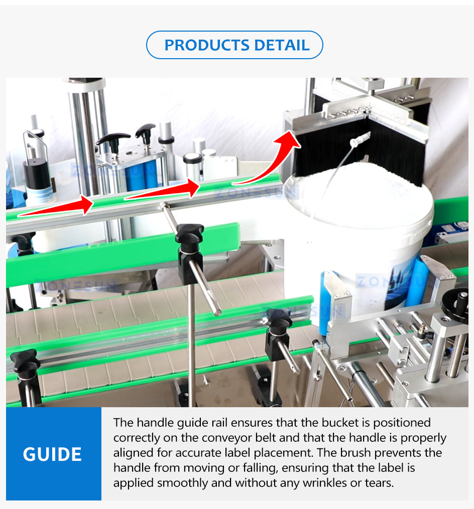 Zonesun ZS-TB790 Bucket Labeling Machine Guide