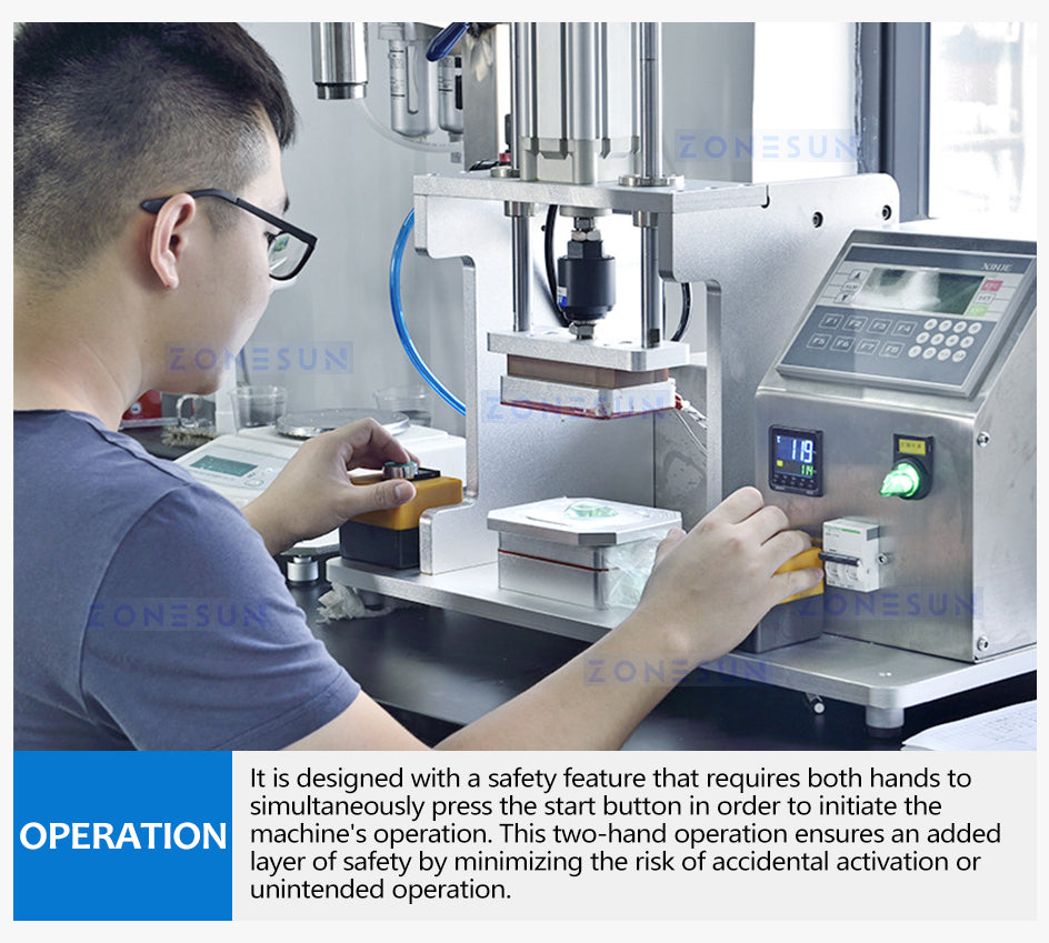 Zonesun ZS-LP1 Laundry Pod Sample Maker Operation