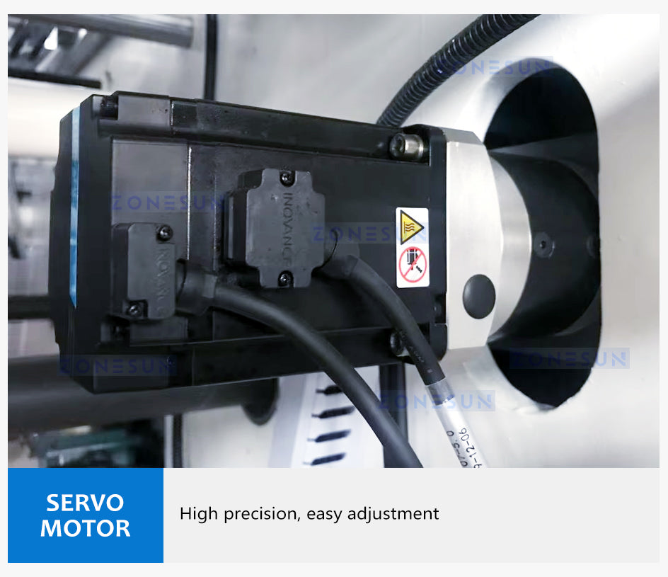 Zonesun ZS-HBM800 Burger Box Making Machine Servo Motor