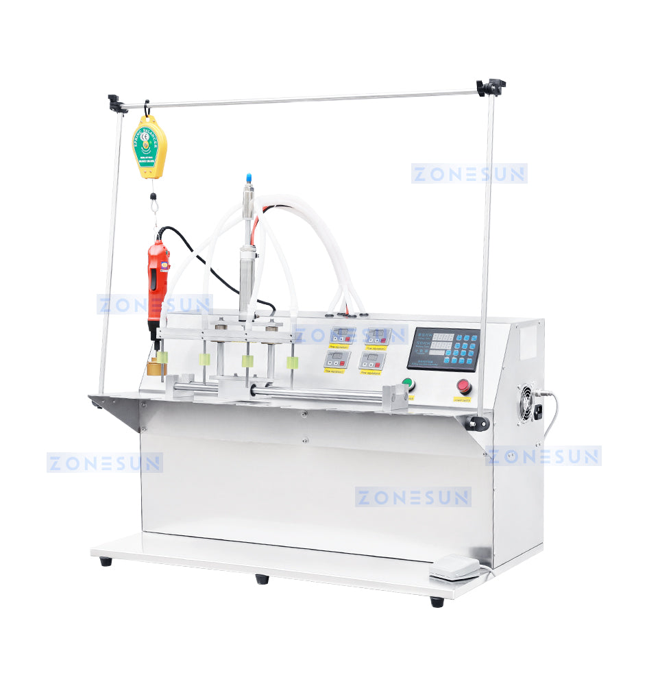 Zonesun ZS-ASP4 Spout Pouch Filling & Capping Machine