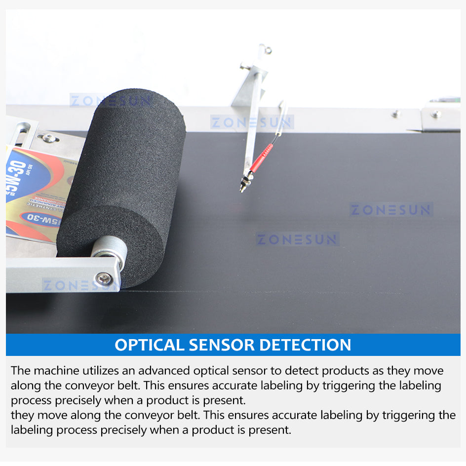 Zonesun ZS-TB502P Automatic Paging Labeling Machine Sensor