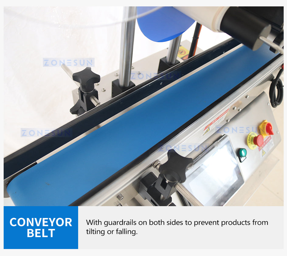 Zonesun ZS-TB150R Flat Surface Label Applicator Conveyor