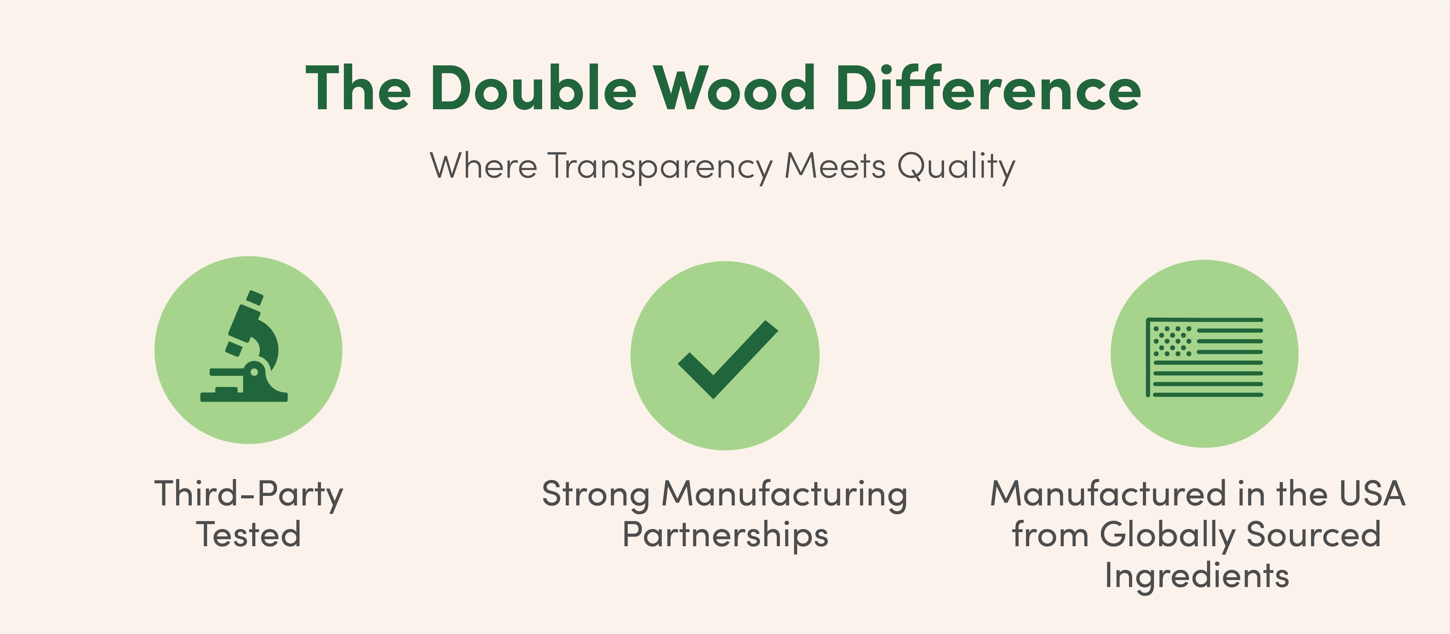 The Double Wood Difference