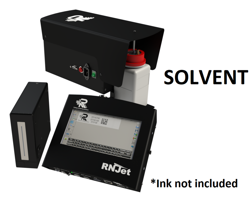 RN Mark RNJet E1-72 SOLVENT Inline Inkjet Kit Marking Solutions