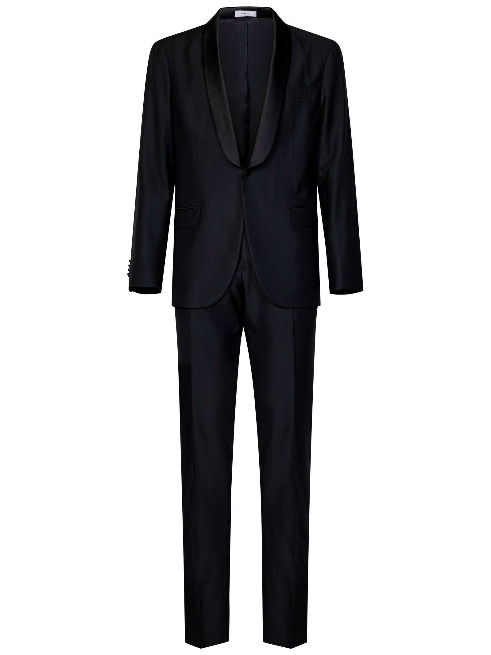 Shop Boglioli 50 K-jacket Suit In Nero