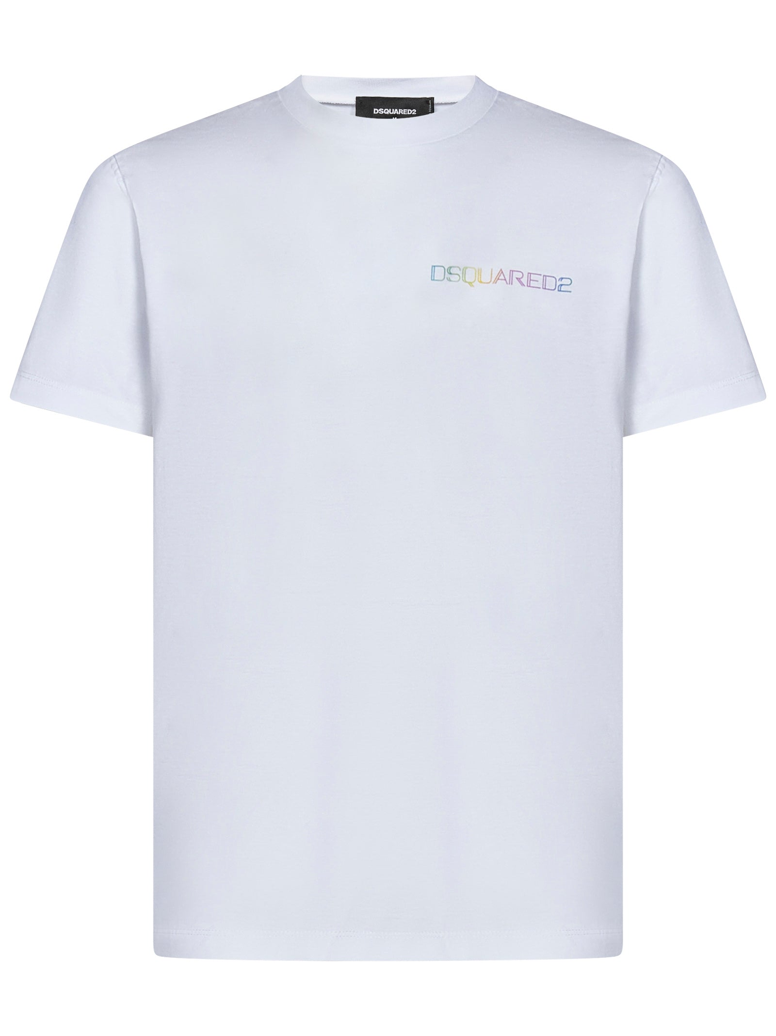 Shop Dsquared2 Palm Beach Cool Fit T-shirt In Bianco