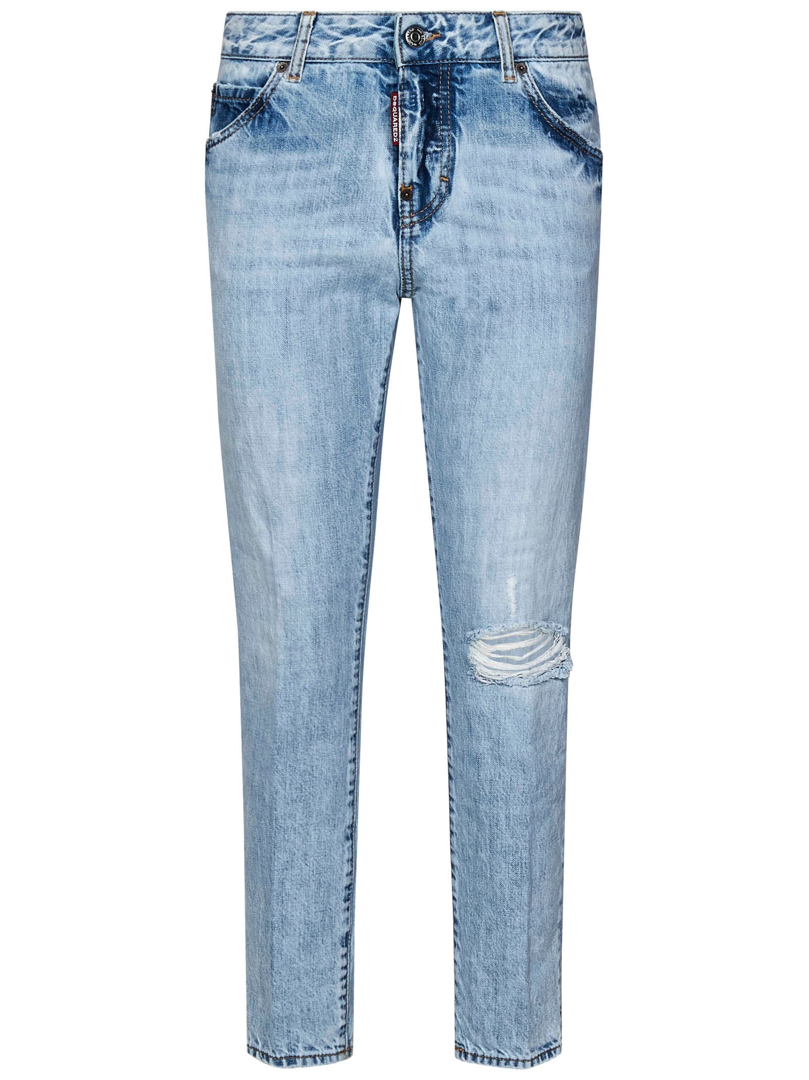 Shop Dsquared2 Cool Girl Jeans In Blu