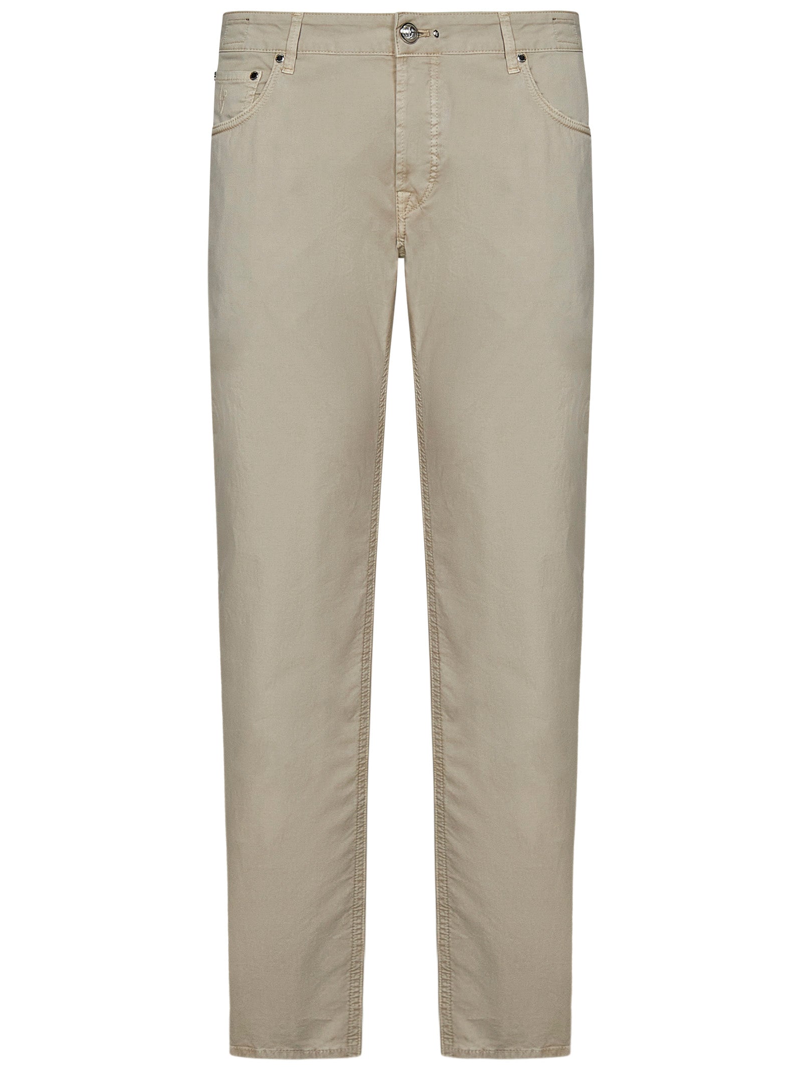 Shop Handpicked Orvieto Trousers In Sabbia