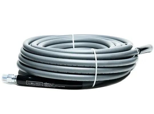 HOSE GRAY NON-MARKING 2 WIRE 6000 PSI 3/8" X 50'