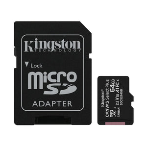 Kingston Canvas Select Plus MicroSD 64GB - H2 Wireless