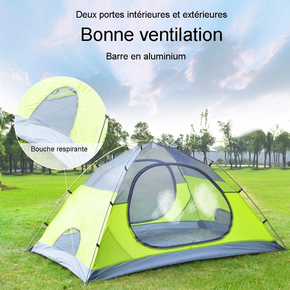 LaFiable™ - TENTE BIVOUAC pour camping-car à 2 mêmes en hiver - Motardise