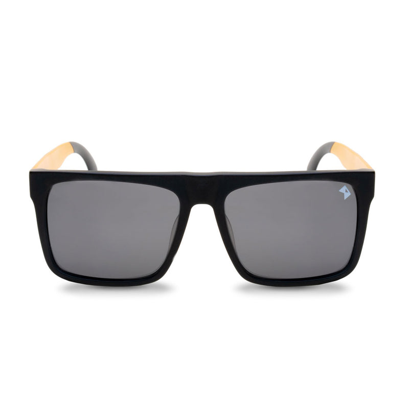 Men's Sunglasses - The Villa - Jet Black/Gold