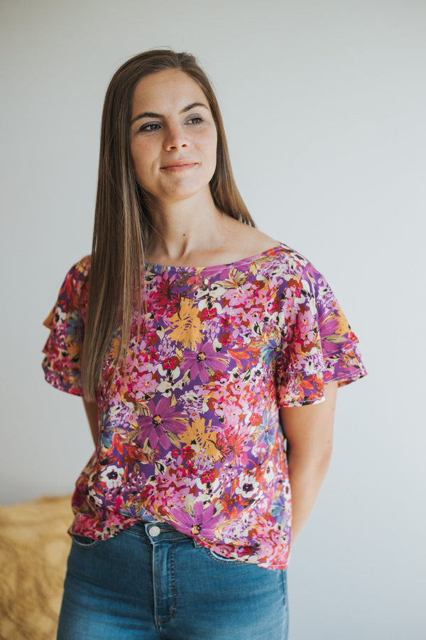 Esther Floral Blouse