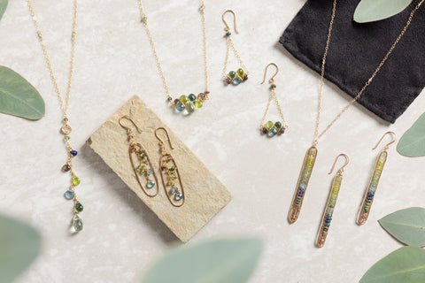 woodland dryad jewelry collection