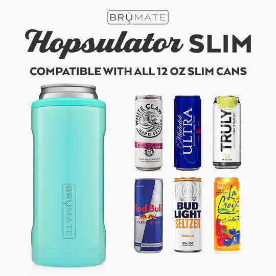 Minnesota United FC BruMate 12oz. Hopsulator Slim Can Cooler - White