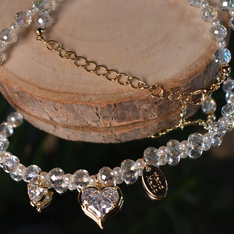 Korean Crystal Necklace