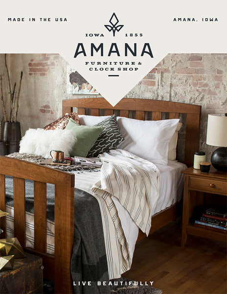 Amana Furniture and Clock Shop look book