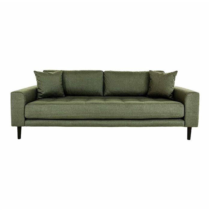 Billede af Lido 3-personers Sofa - Olivengrøn, House Nordic