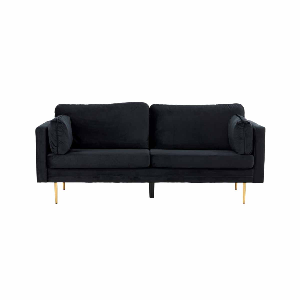 Boom Sofa Sort Velour, Venture Design
