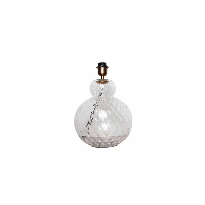 Lily Harlequin bordlampe Clear - Messing fatning, norliving