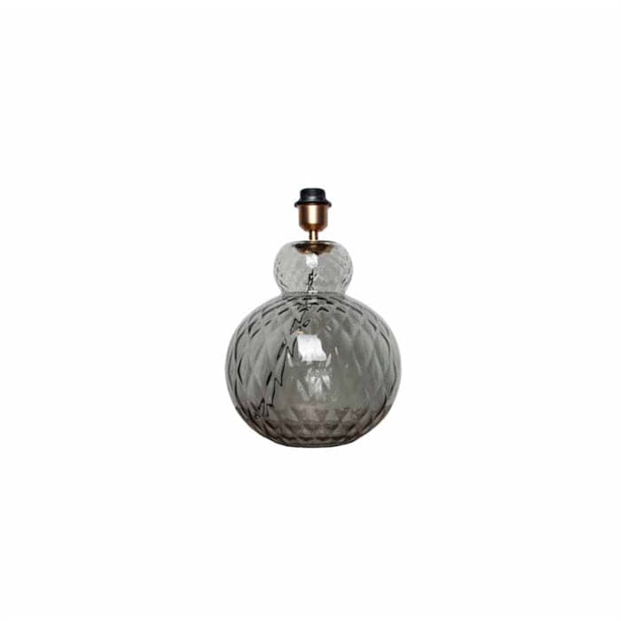 Lily Harlequin bordlampe Grey - Messing fatning, norliving