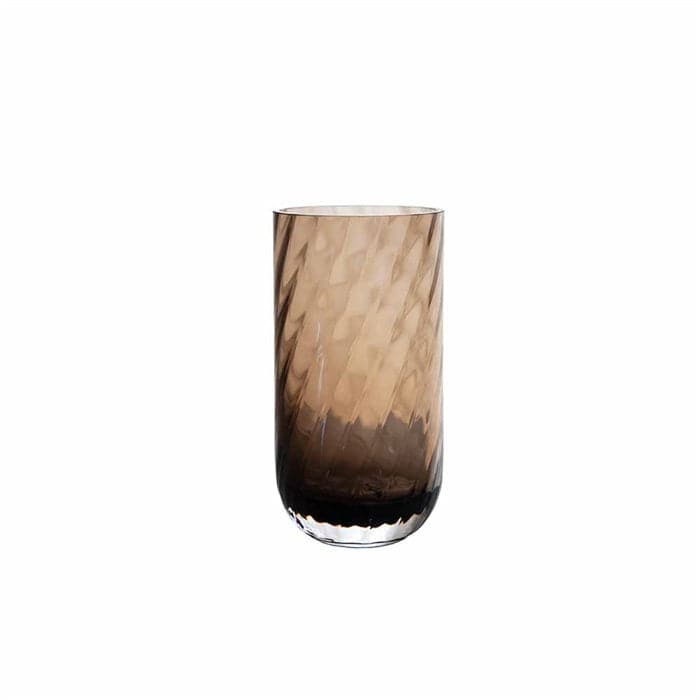 Meadow Swirl Cylinder Vase - Small Topaz, EGET LAGER - Specktrum