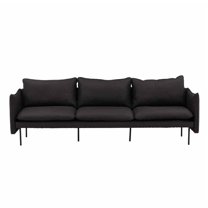 11: Brunskär 3-Personers Sofa Sort, Venture Design