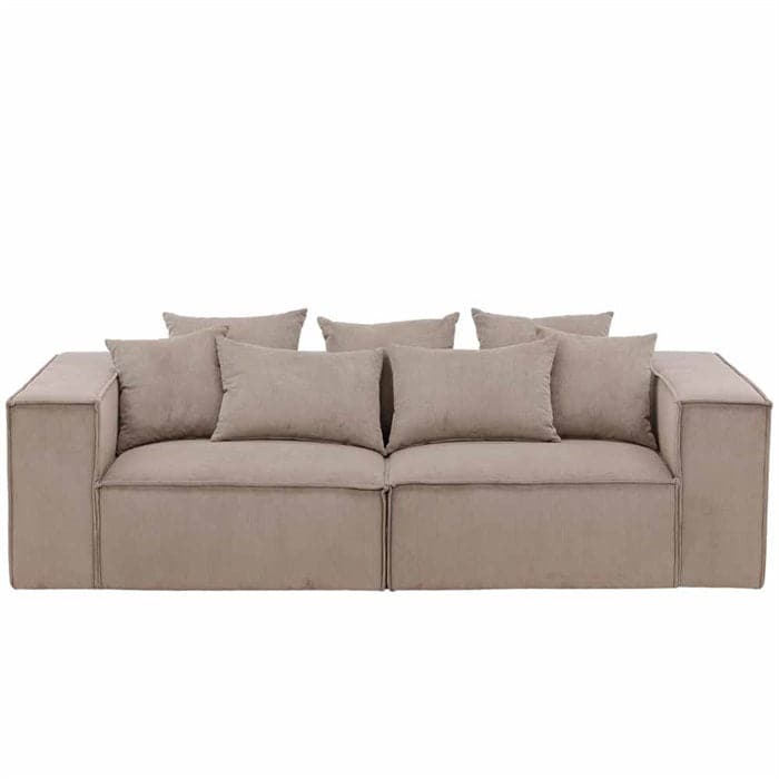 Gillholmen 3-Personers Sofa Brun, Venture Design