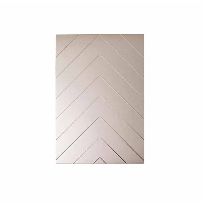 Herringbone Spejl Small - Bronze, EGET LAGER - Specktrum