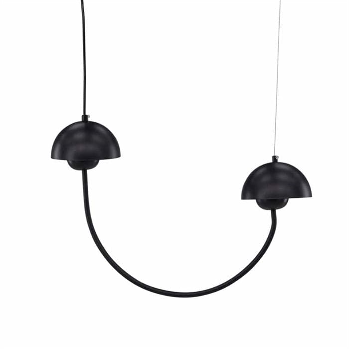 Billede af Loftlampe Lyckorna Sort, Venture Design