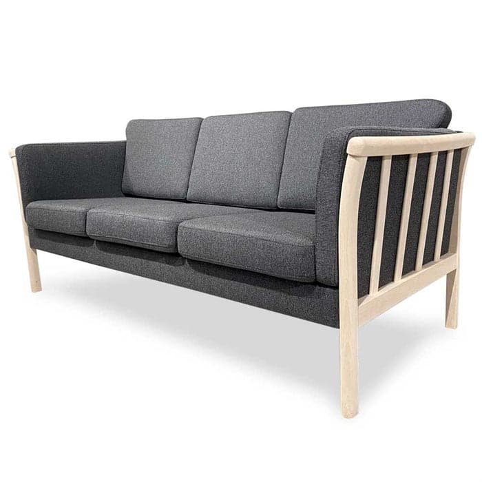 Denver 3-personers Sofa -Grå Stof, Svane Design