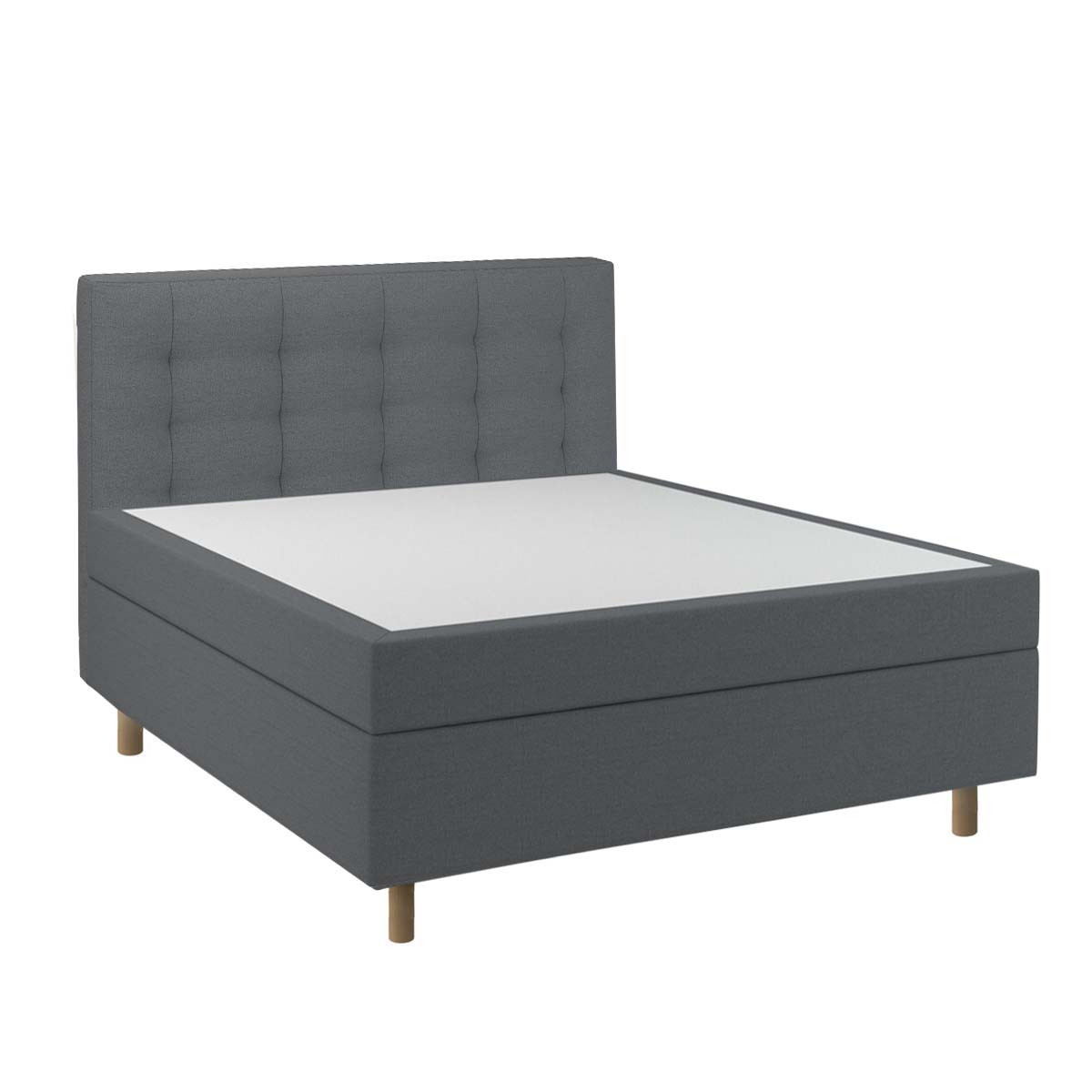 Billede af Imperia LUX Kontinental 2-delt Cover - Traditionel Antracit, Karma Beds