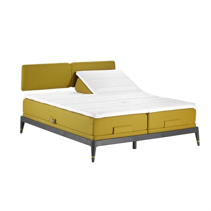 Ecobed Elevation 180x200 cm Mustard Yellow - 100% Genanvendelig seng, Ecobed