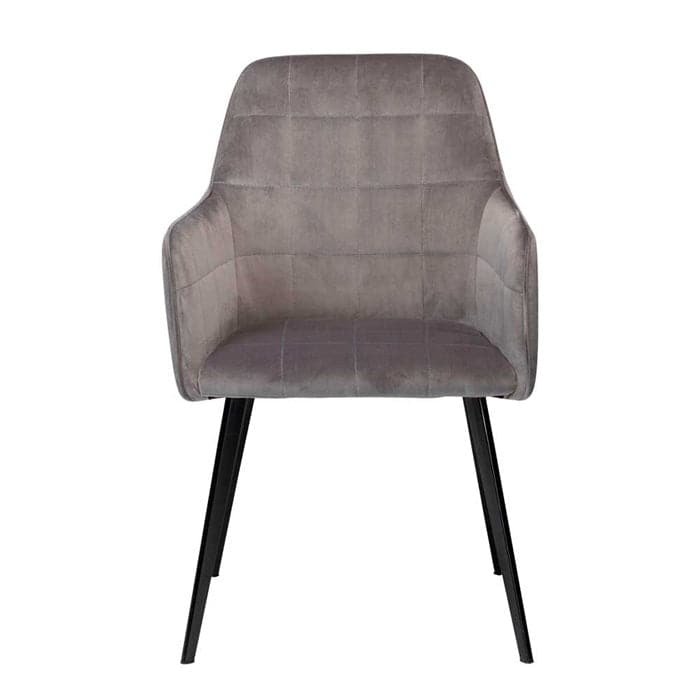 Billede af Embrace Spisebordsstol Aluminium Velour, Dan-Form