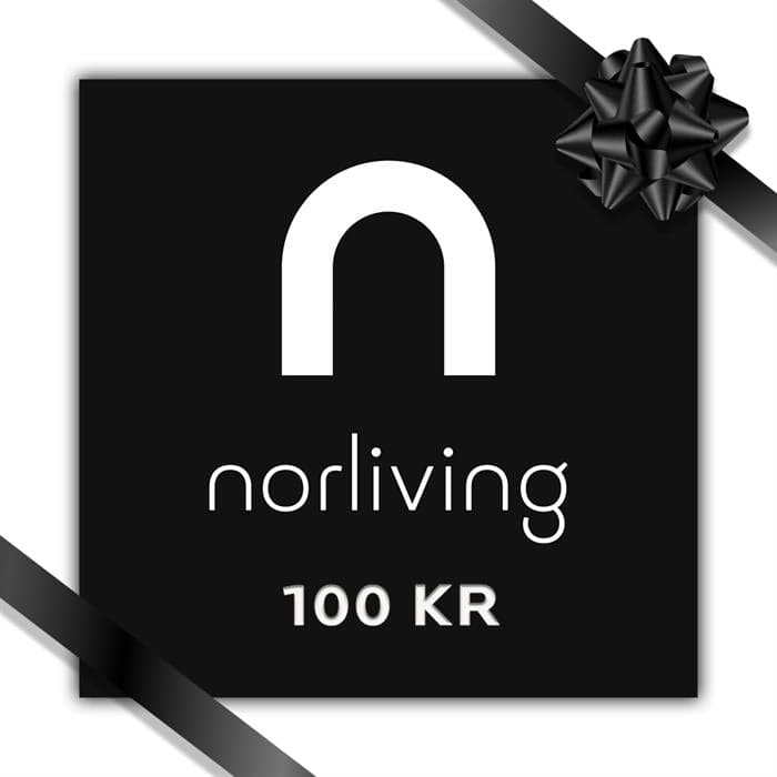 Gavekort til norliving på 100 kr, GAVEKORT