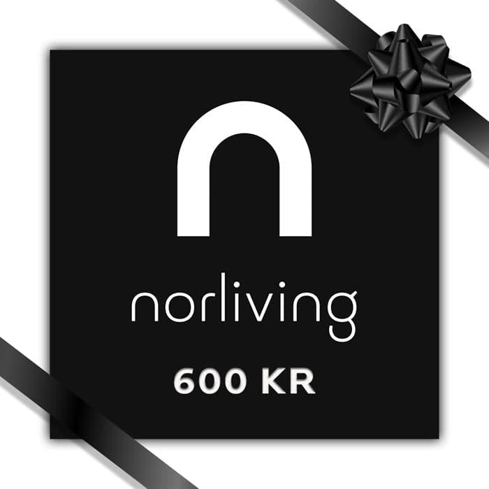 Gavekort til norliving på 600 kr, norliving