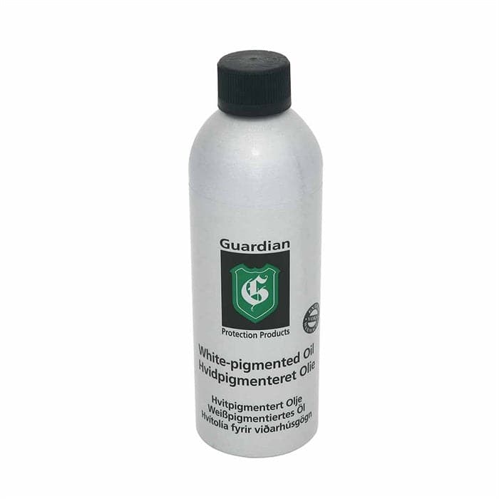 Oliepleje med hvid pigment 400 ml., norliving