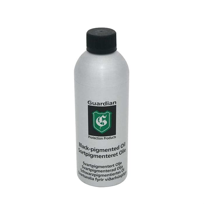 Oliepleje med sort pigment 400 ml., Eget lager - Guardian