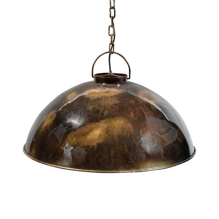 Billede af Loftpendel i fabriksstil - metal marmorering Ø52 cm, Eget lager - Trademark Living