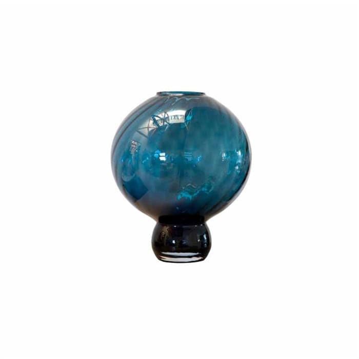 Billede af Meadow Swirl Vase - Large Blue, EGET LAGER - Specktrum