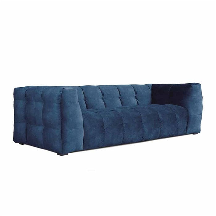Michelin 3 personers sofa – Mørk Blå, Top-Line