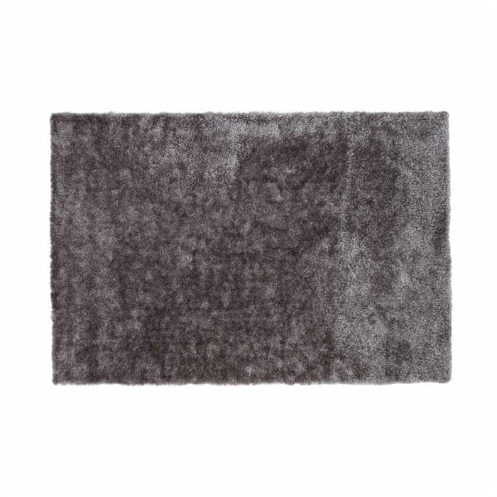 Billede af Bomuld Polyester Tæppe i brunt - 160x230 cm, Venture Design