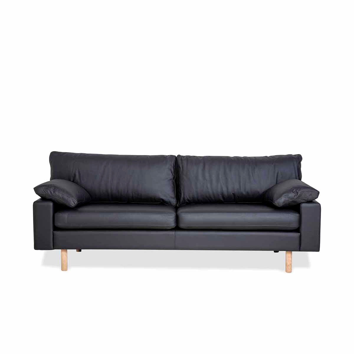 Billede af Oregon 3-personers Sofa i Fuld Læder, Svane Design