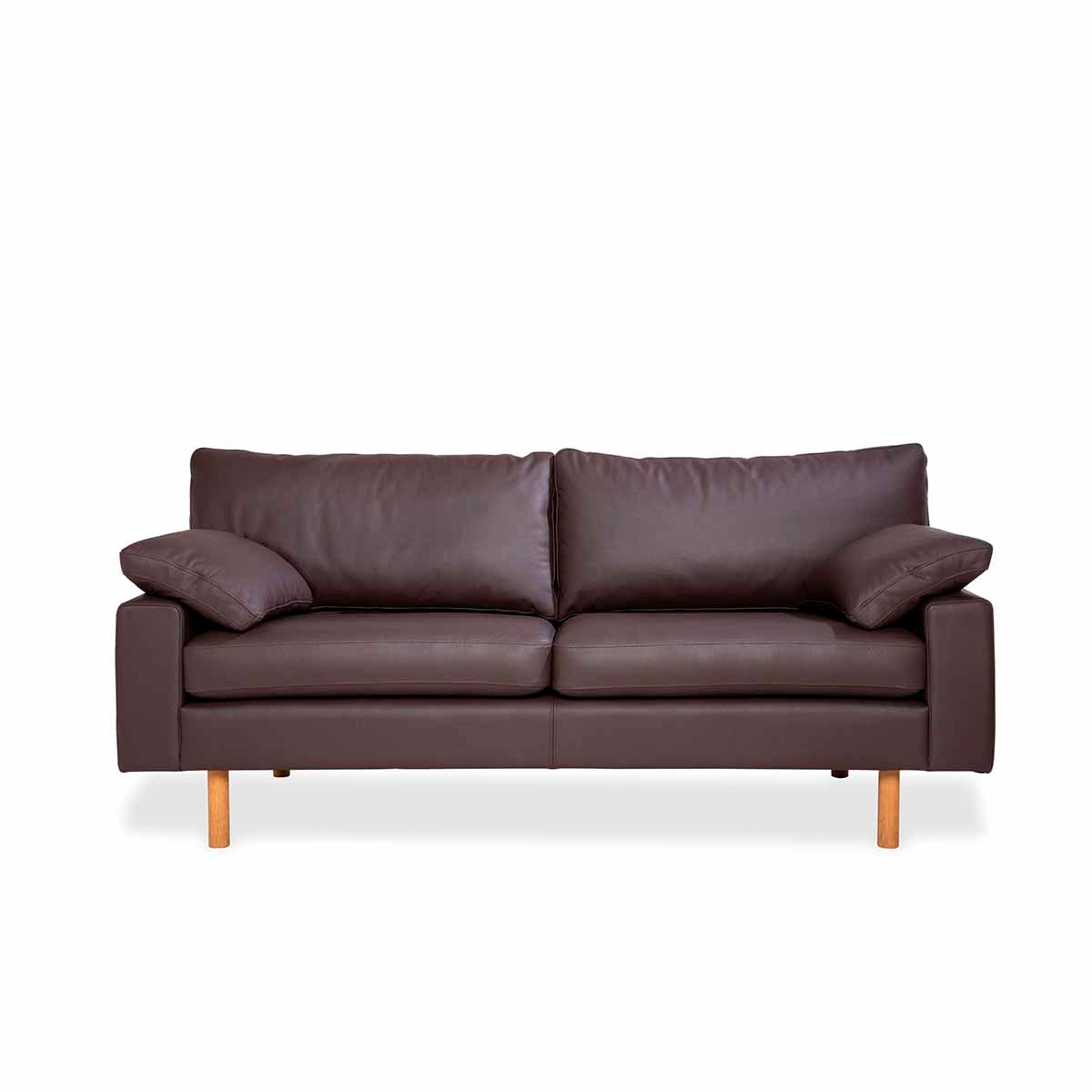 Lucca 2-personers Sofa i Brun Læder, Svane Design
