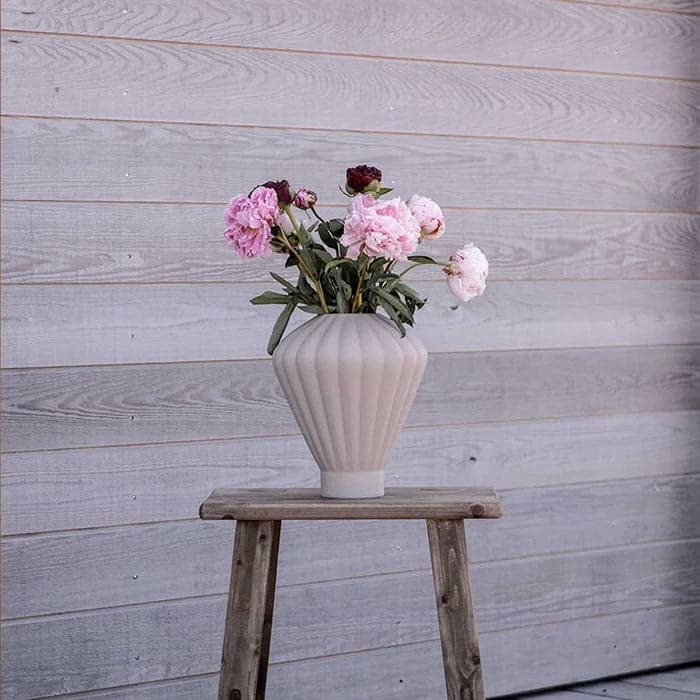 Billede af Evelyn Keramik Vase - Sand, EGET LAGER - Specktrum